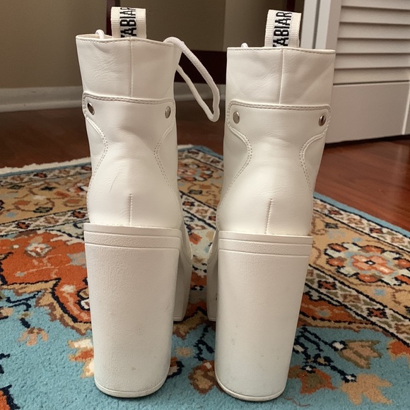 High Chunky Platform Lace-up Combat Boots - Picture 5 of 9